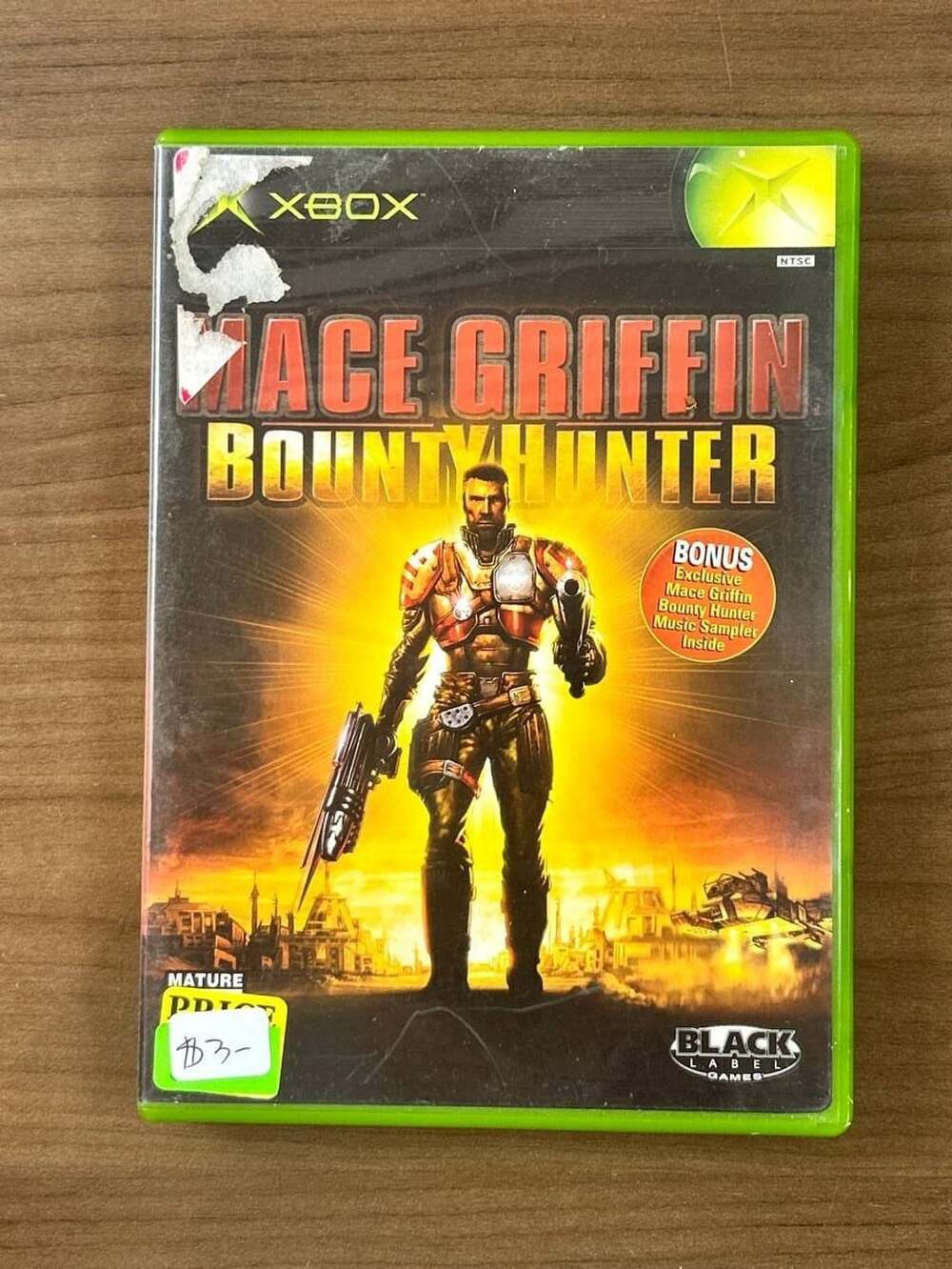 Mace Griffin Bounty Hunter Original Xbox 2003 Game CIB Disc Case Manual
